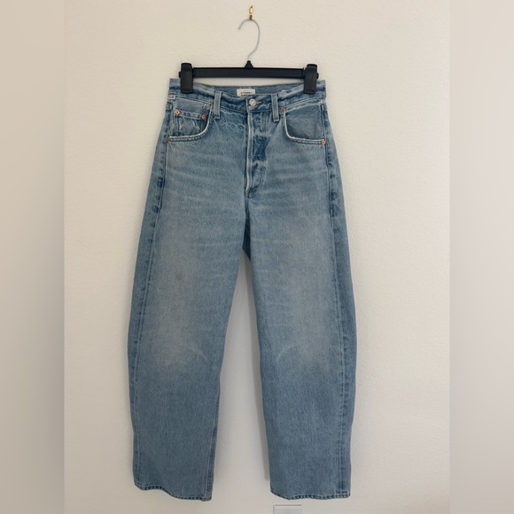 Citizens Of Humanity Light Blue Wide Leg Jeans - Picture 5 of 14